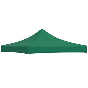 vidaXL Partytentdak 270 g/m&sup2; 3x3 m groen