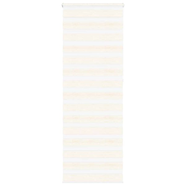 vidaXL Zebra rolgordijn 70x230 cm stofbreedte 65,9 cm marmerbeige