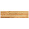vidaXL Traptreden 8 st 100x30x2 cm massief eikenhout lichtbruin