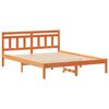 vidaXL Bedframe Bruin 140 x 200 cm Massief grenenhout