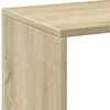 vidaXL Kamerscherm / boekenkast 102x29x103,5 cm hout sonoma eikenkleur