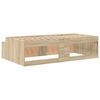 vidaXL Bedframe met lade Sonoma Eiken 70 x 190 cm Bewerkt hout