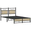 vidaXL Bedframe zonder matras hout sonoma eikenkleurig 120x190 cm