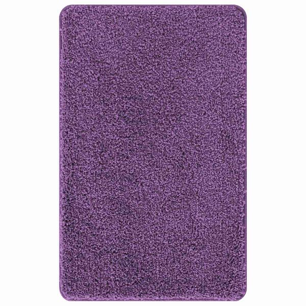 vidaXL Antislip Badmat Paars 60 x 90 cm PP