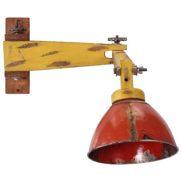 vidaXL Wandlamp 25 W E27 meerkleurig