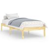 vidaXL Bedframe massief hout 90x190 cm