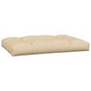 vidaXL Palletkussens 5 st stof beige