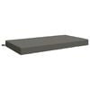 vidaXL Zitkussen SOEST 100% Polyester Grijs 120 x 80 x 10 cm