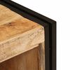 vidaXL Wastafelkast met plank Bruin 71 x 33 x 58 cm Massief Mango Hout