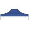 vidaXL Partytentdak 270 g/m&sup2; 4,5x3 m blauw