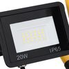 vidaXL Spotlight met handvat LED 20 W koudwit