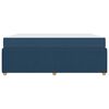 vidaXL Bedframe met matras Blauw 180 x 200 cm Stof