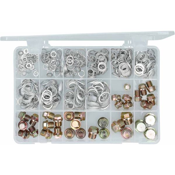BRILLIANT TOOLS 543-delige Oliepanplugschroeven- en O-ringenset