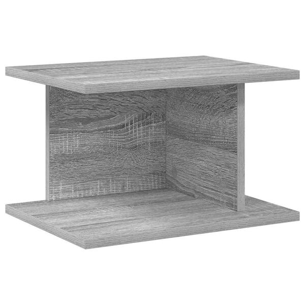 vidaXL Nachtkastje Grijs Sonoma 40 x 30 x 25 cm Bewerkt hout