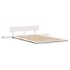 vidaXL Bedframe Wit 120 x 200 cm Hout