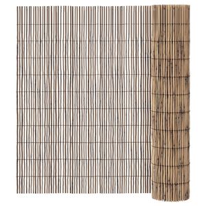 vidaXL Tuinscherm 400x100 cm riet