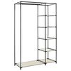 vidaXL Kledingkast opvouwbaar 110x45x175 cm stof cr&egrave;me