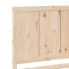 vidaXL Bedframe extra lang zonder matras massief hout 140x220 cm
