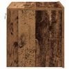 vidaXL Nachtkastje met lade 2 pcs Oudhout 50 x 39 x 41 cm Bewerkt hout