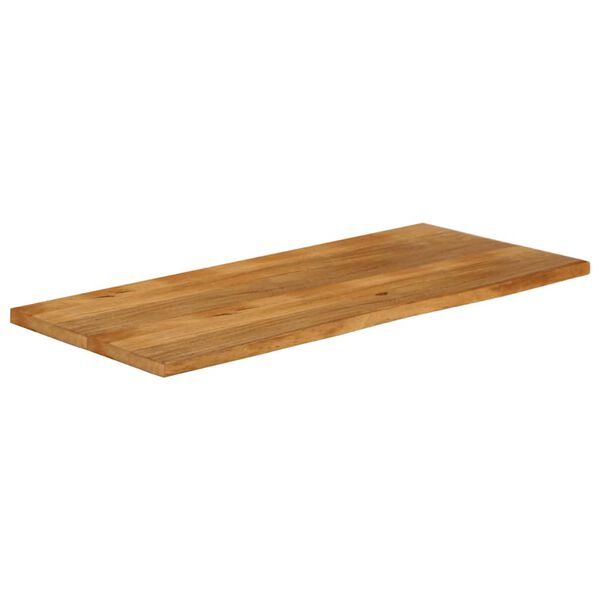 vidaXL Tafelblad met natuurlijke rand 140x60x3,8 cm massief mangohout