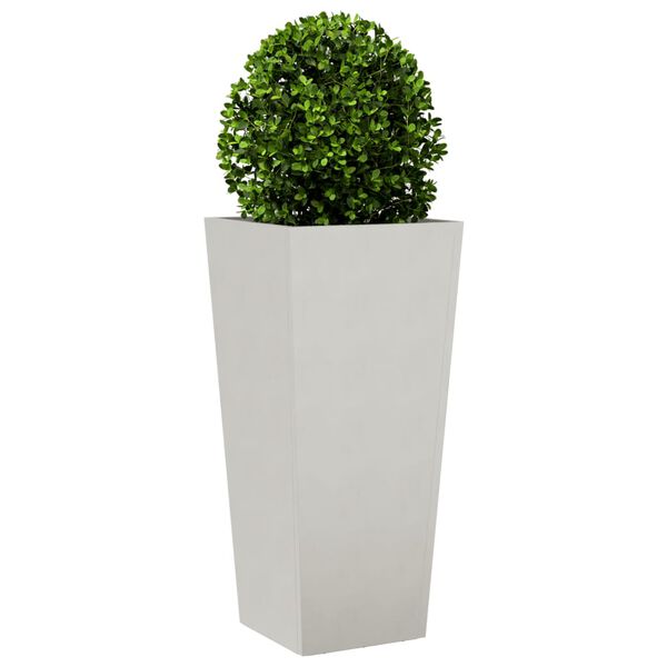 vidaXL Plantenbak 35x35x75 cm roestvrij staal