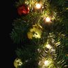 vidaXL Kerstkrans met 600 LED 2 pcs Groen PVC