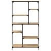 vidaXL Boekenkast Artisan Eiken 99 x 35,5 x 176 cm Bewerkt hout
