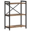 vidaXL Boekenkast Oud hout 60 x 30 x 85 cm Bewerkt hout
