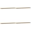 vidaXL Wandschappen 4 st 60x10x1,5 cm bewerkt hout artisanaal eiken