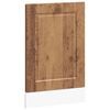 vidaXL Vaatwaspaneel Porto 45x1,5x57 cm bewerkt hout oud houtkleurig