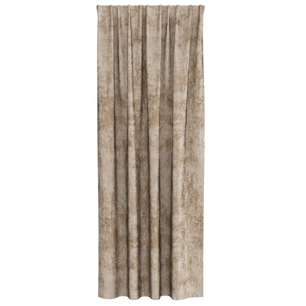 vidaXL Velvet Gordijnen 2 pcs champagne 225 x 140 cm Fluweel