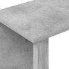 vidaXL Bijzettafel Beton Grijs 35 x 25 x 50 cm Bewerkt hout