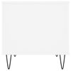 vidaXL Salontafel 60x44,5x45 cm bewerkt hout wit