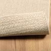 vidaXL Vloerkleed ZIZUR beige binnen en buiten 80x250 cm jute look