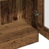 vidaXL Hoge kast 82,5x30,5x185 cm bewerkt hout oud houtkleurig