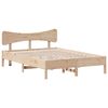 vidaXL Bedframe zonder matras massief grenenhout 120x190 cm