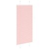 vidaXL Plissé rolgordijn 60x100 cm stofbreedte 59,4 cm polyester roze