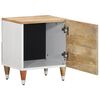 vidaXL Nachtkastjes 2 st 40x33,5x46 cm massief mangohout