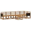 vidaXL Buiten bankenset 7 pcs Naturel Massief Acaciahout