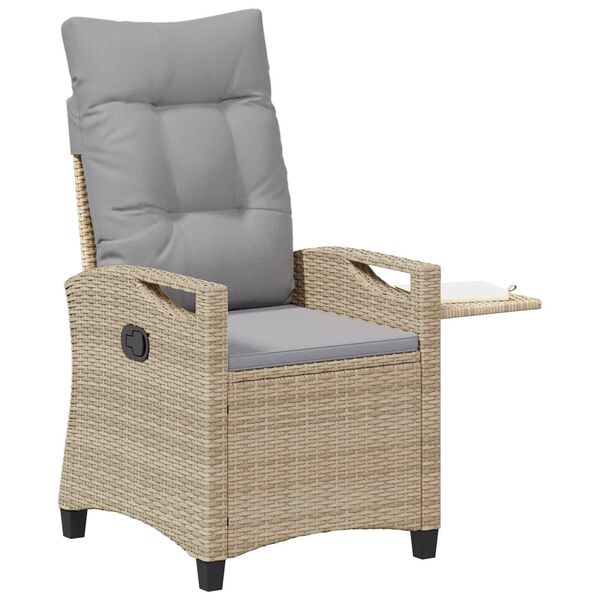 vidaXL Recliner Tuinstoelen 56 x 60 x 112 cm staal