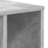 vidaXL Bijzettafel Beton Grijs 37 x 32 x 40 cm Bewerkt hout