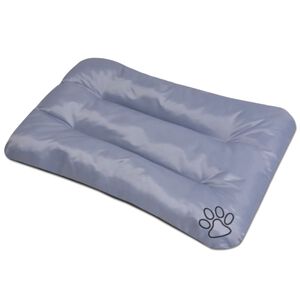 vidaXL Hondenmatras maat L grijs
