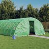 vidaXL Tuinkas met stalen frame 90 m&sup2; 18x5x2,3 m groen