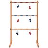 vidaXL Laddergolf hout