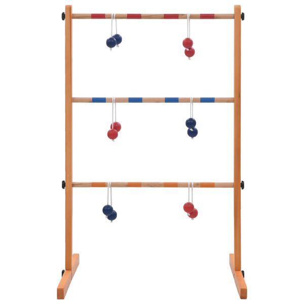 vidaXL Laddergolf hout
