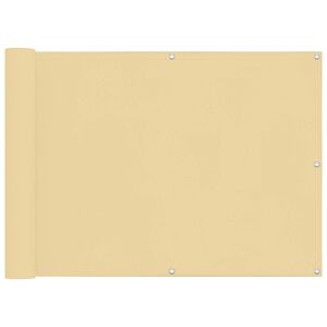 vidaXL Balkon Scherm PU gecoat oxford alu