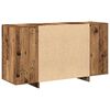 vidaXL Dressoir Oudhout 135 x 41 x 75 cm Bewerkt hout