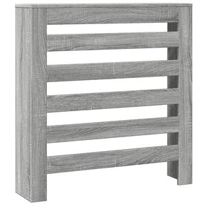 vidaXL Radiatorafdekking Grijs Sonoma 78 x 20 x 82 cm Bewerkt hout