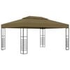 vidaXL Prieel 180 g/m&sup2; 3x4 m taupe