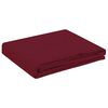vidaXL Tafelkleed Rond Wijnrood &Oslash; 180 cm Polyester